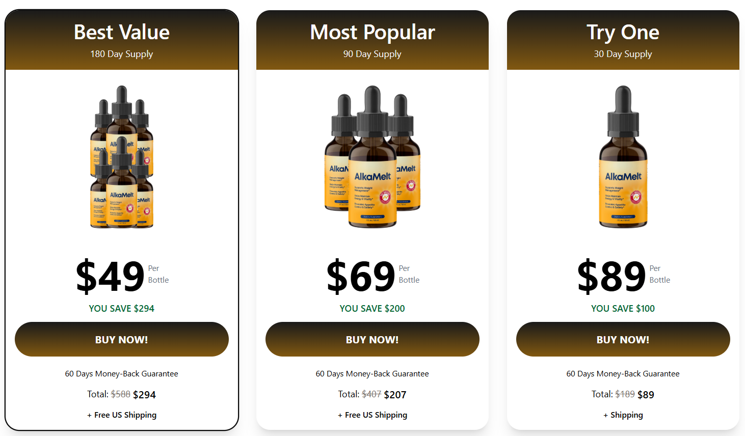AlkaMelt   Pricing Details